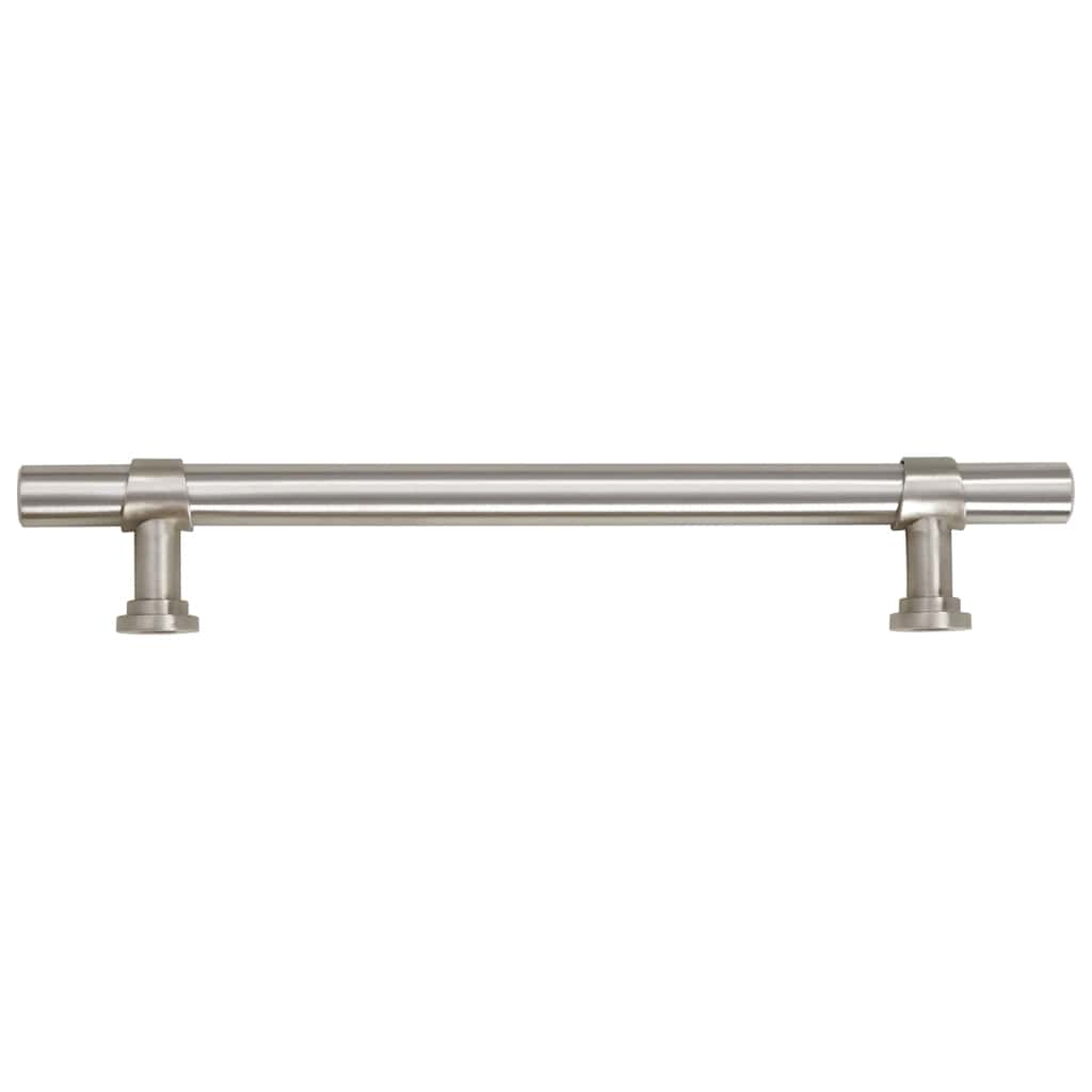 Cabinet Handles 10 pcs Silver 128 mm Stainless Steel