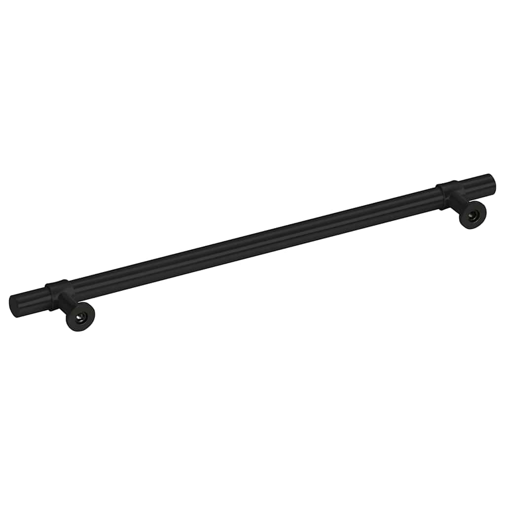 Cabinet Handles 5 pcs Black 224 mm Stainless Steel