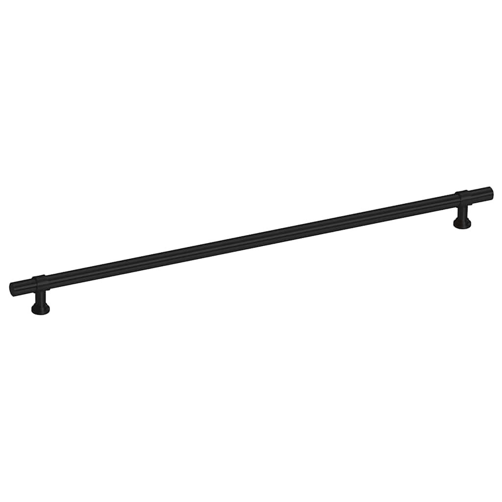 Cabinet Handles 5 pcs Black 320 mm Stainless Steel