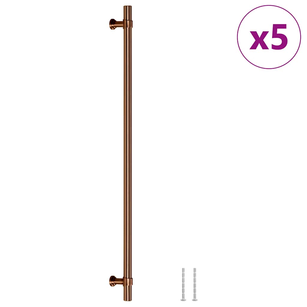 Cabinet Handles 5 pcs Bronze 320 mm Stainless Steel