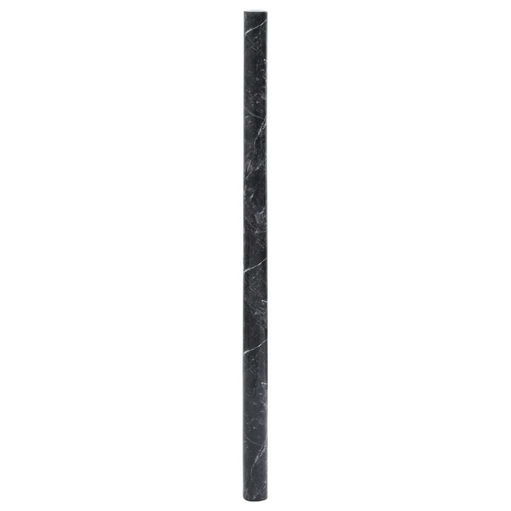 Furniture Stickers Self-Adhesive Marble Black 90x500 cm PVC
