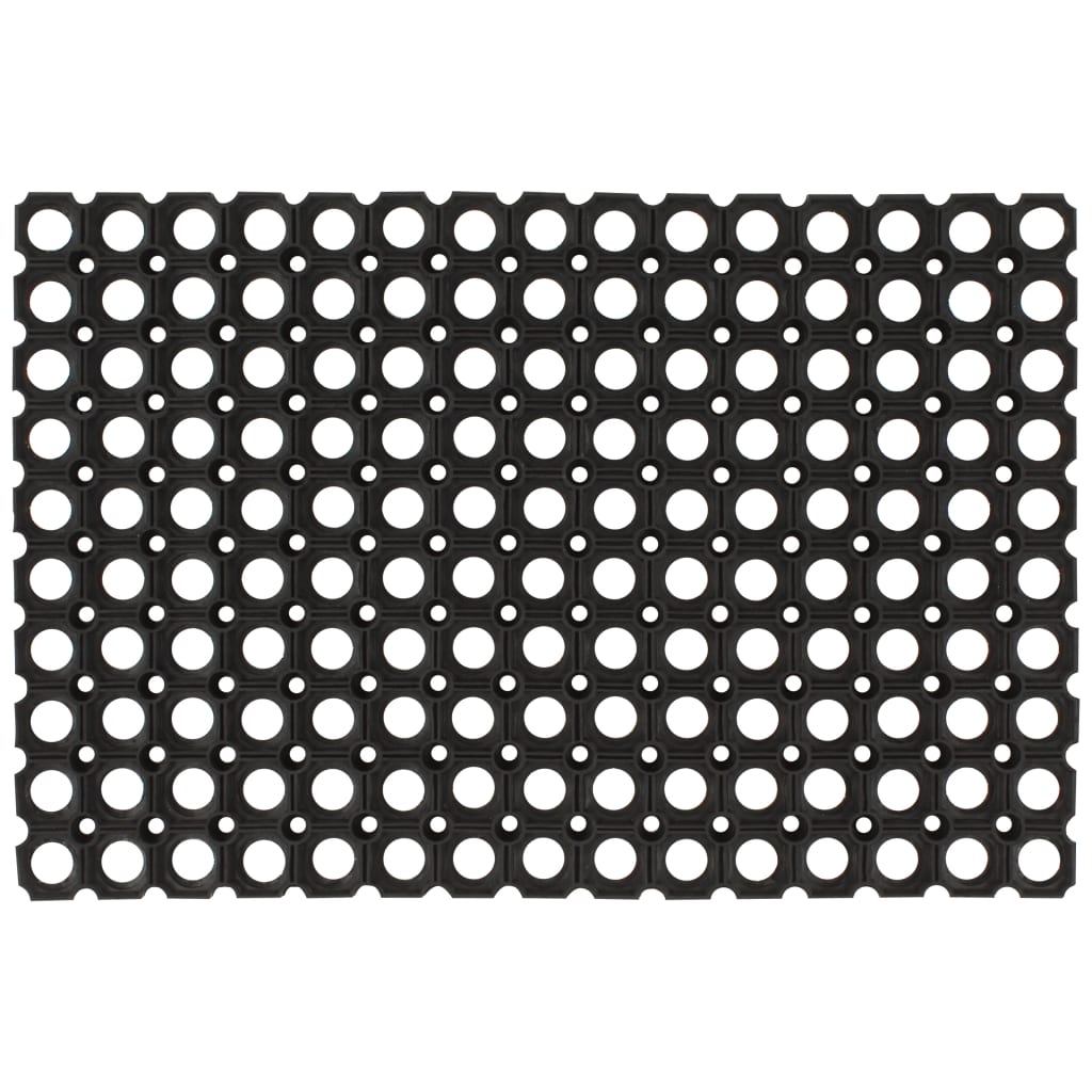 Door Mat Rectangular 60x80 cm Rubber