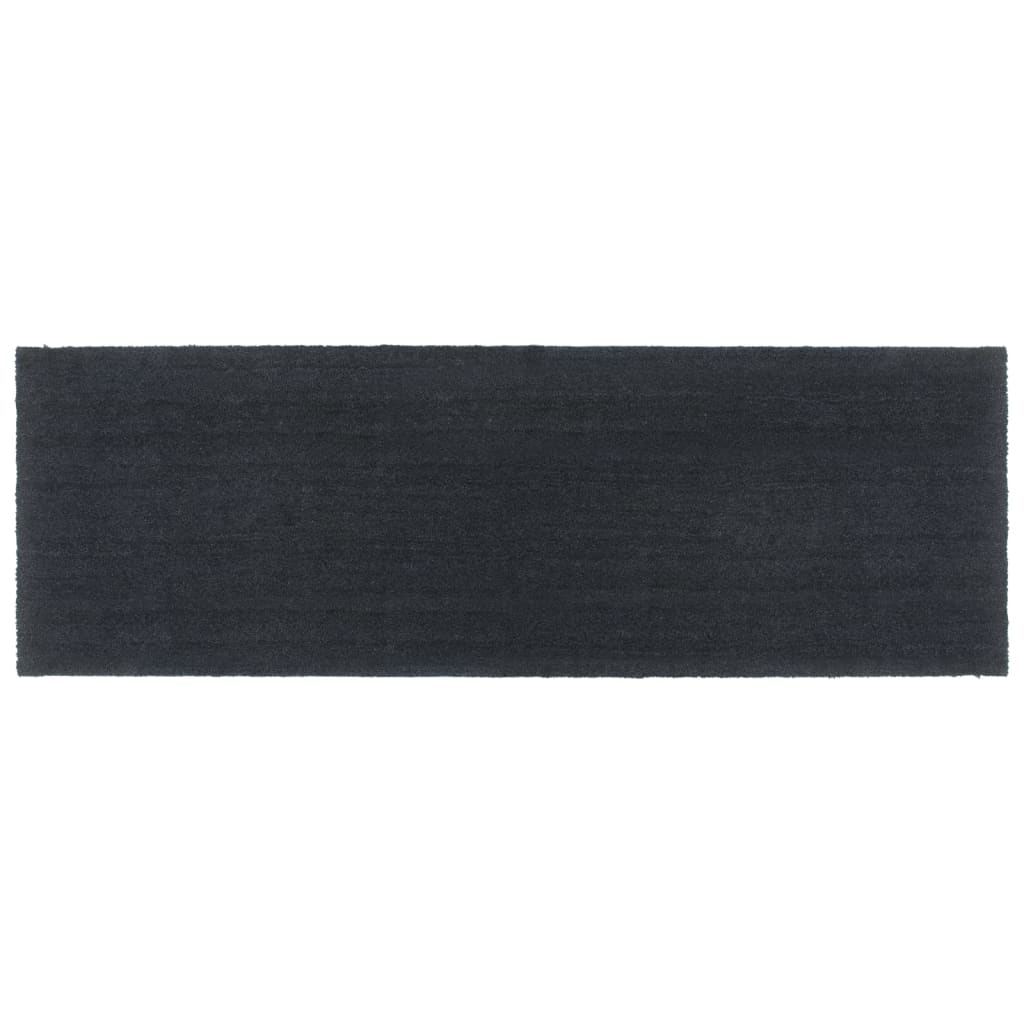 Door Mat Dark Grey 100x300 cm Tufted Coir