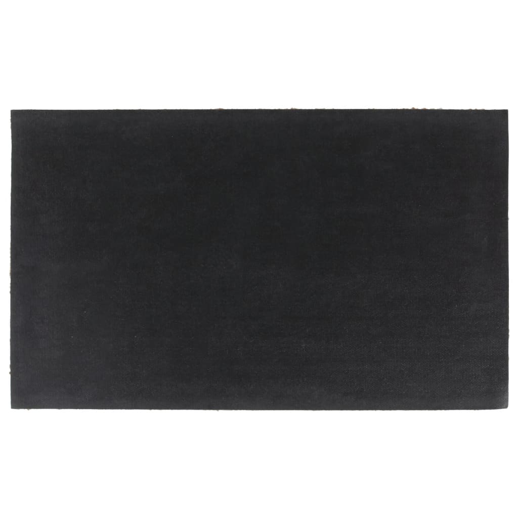 Door Mat Natural 45x75 cm Tufted Coir