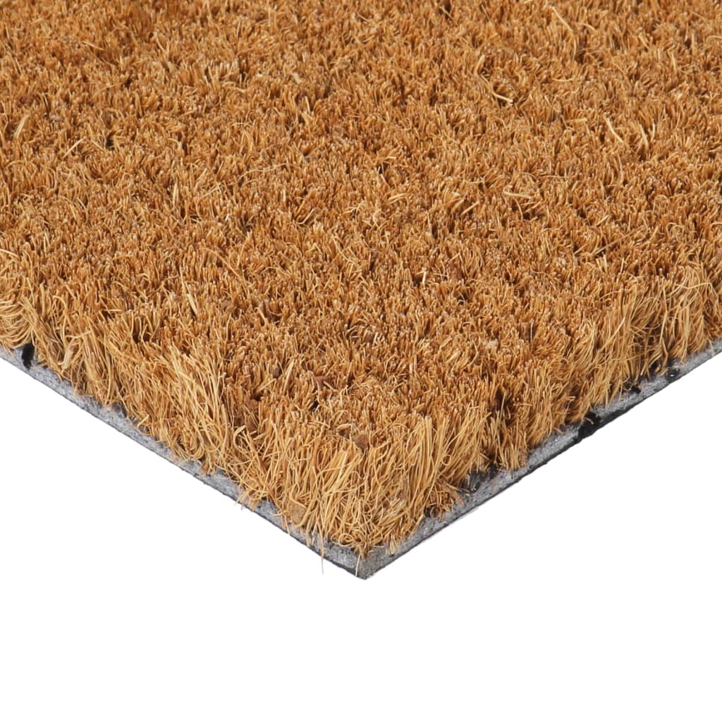 Door Mat Natural 45x75 cm Tufted Coir