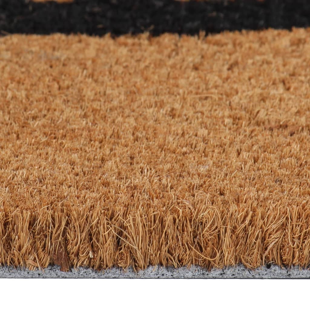 Door Mat Natural 45x75 cm Tufted Coir