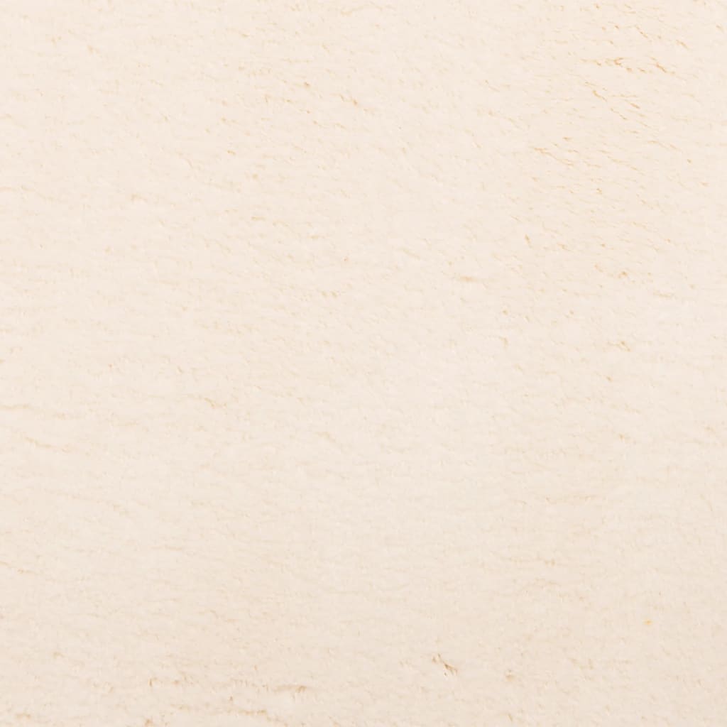 Rug HUARTE Short Pile Soft and Washable Beige 200x280 cm