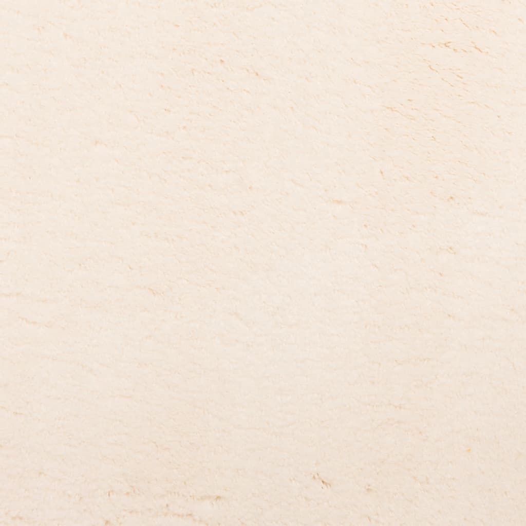 Rug HUARTE Short Pile Soft and Washable Beige 240x340 cm