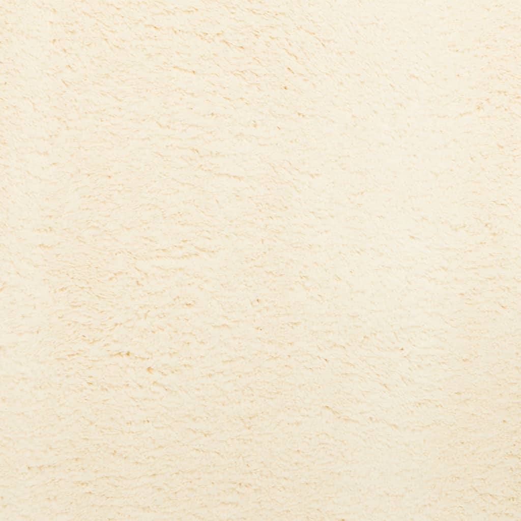 Rug HUARTE Short Pile Soft and Washable Cream 240x340 cm