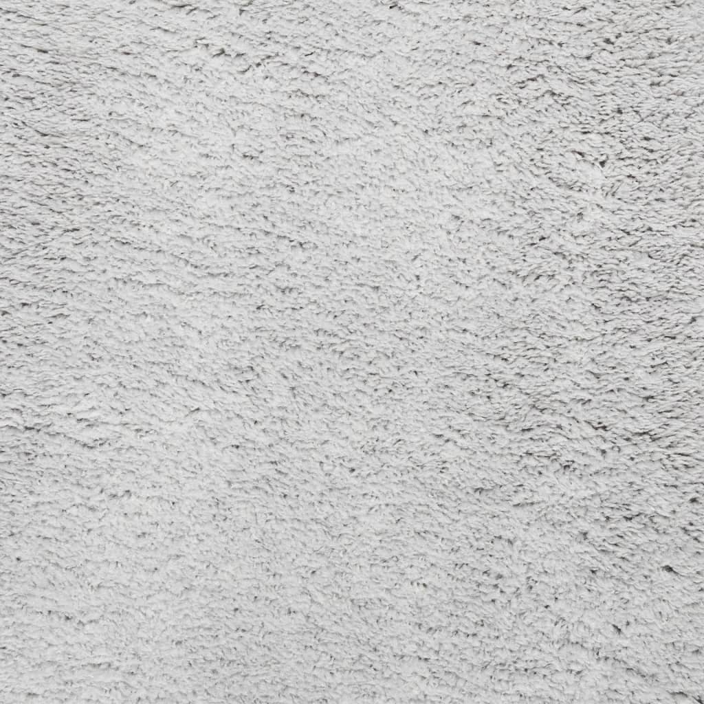 Rug HUARTE Short Pile Soft and Washable Grey 60x110 cm