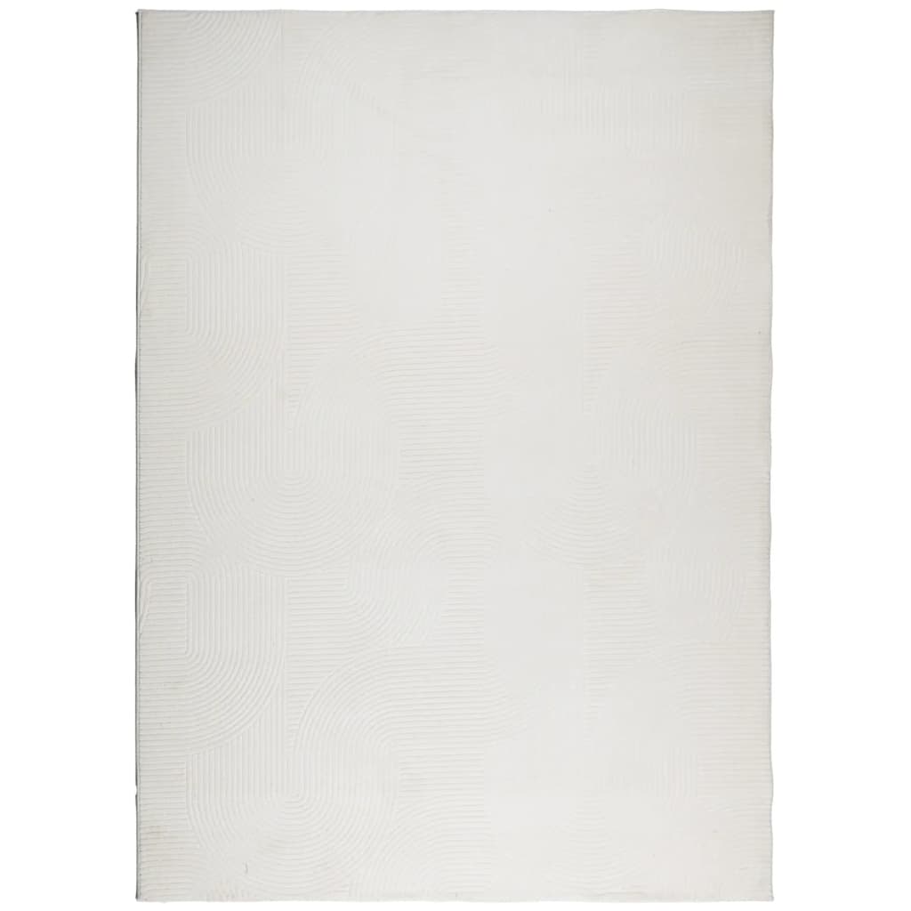 Rug IZA Short Pile Scandinavian Look Cream 200x280 cm