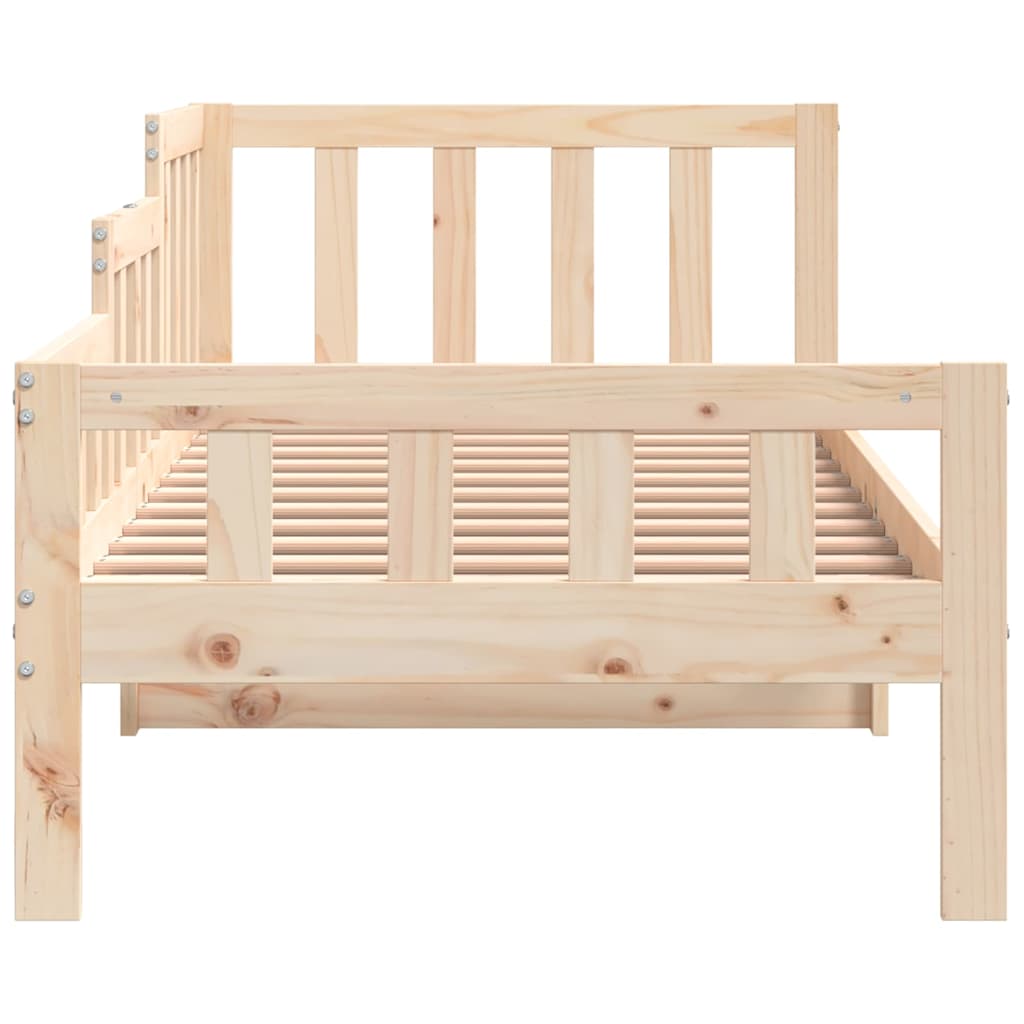 Day Bed without Mattress 80x200 cm Solid Wood Pine