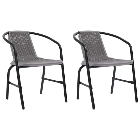 7 Piece Garden Dining Set with Cushions Beige Poly Rattan