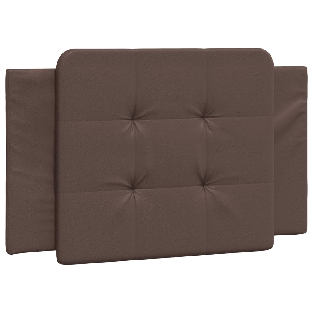 Bed Frame without Mattress "Zadar" Brown 80x200 cm Faux Leather