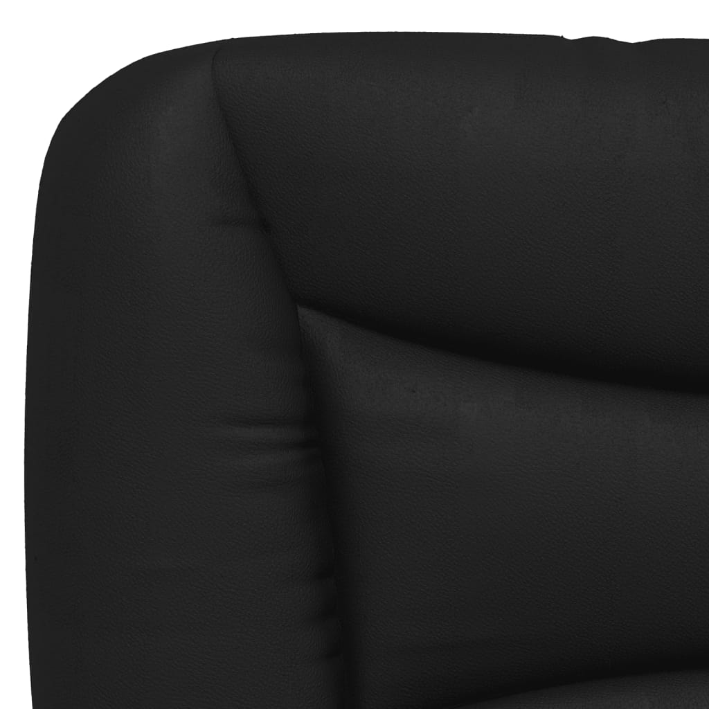 Bed Frame with LED without Mattress "Hvar" Black 200x200 cm