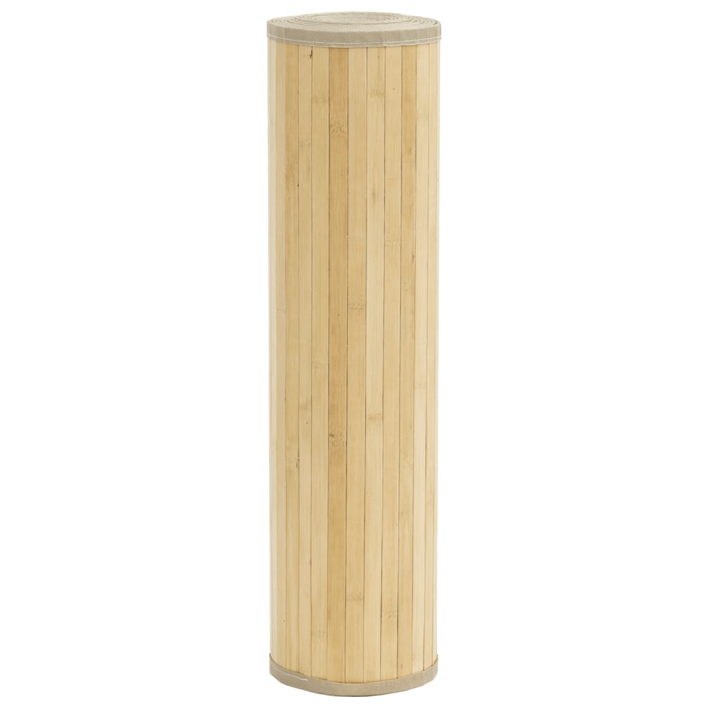 Rug Rectangular Light Natural60x200 cm Bamboo