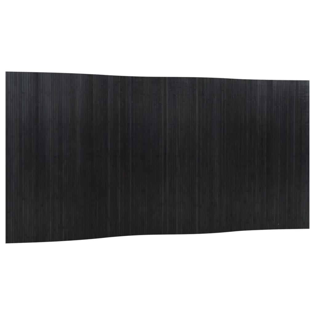 Room Divider Black 165x400 cm Bamboo