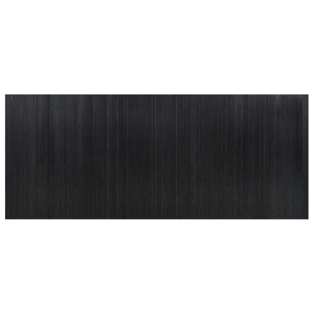 Room Divider Black 165x400 cm Bamboo