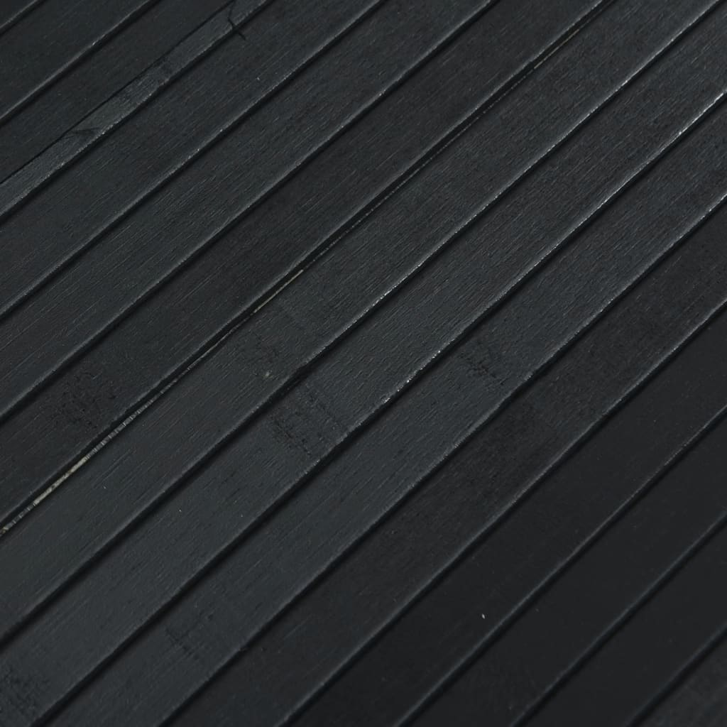 Room Divider Black 165x400 cm Bamboo