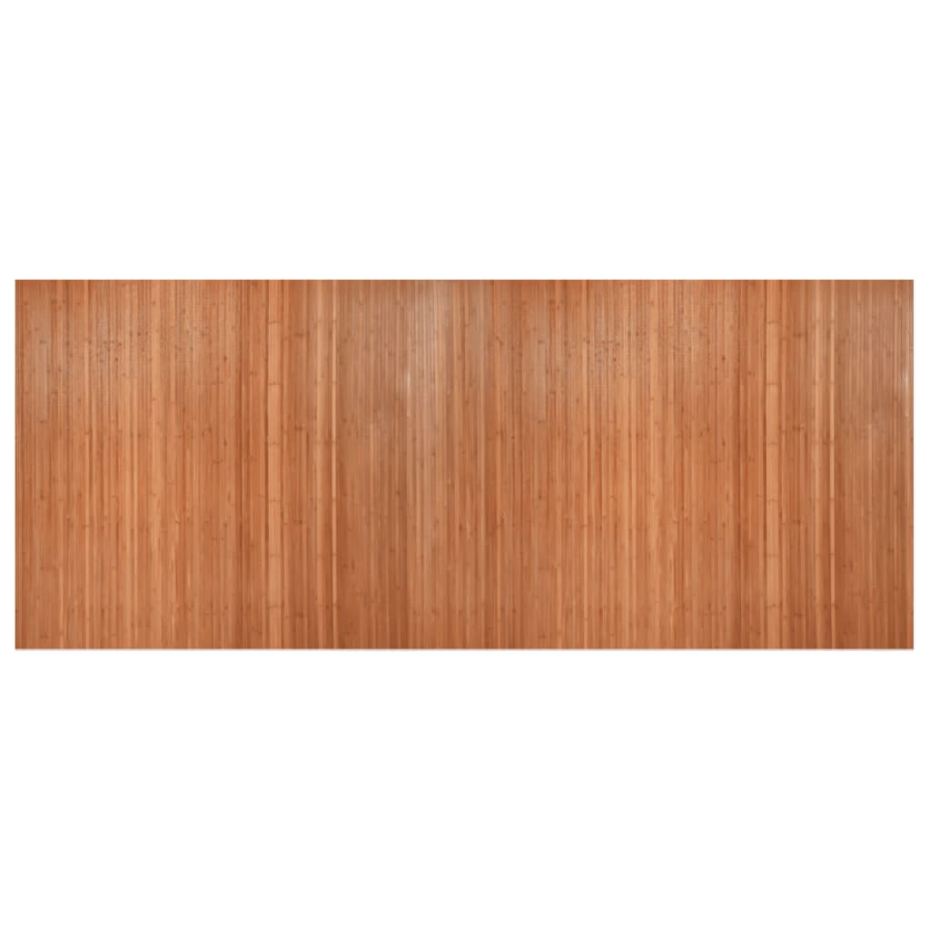 Room Divider Brown 165x400 cm Bamboo