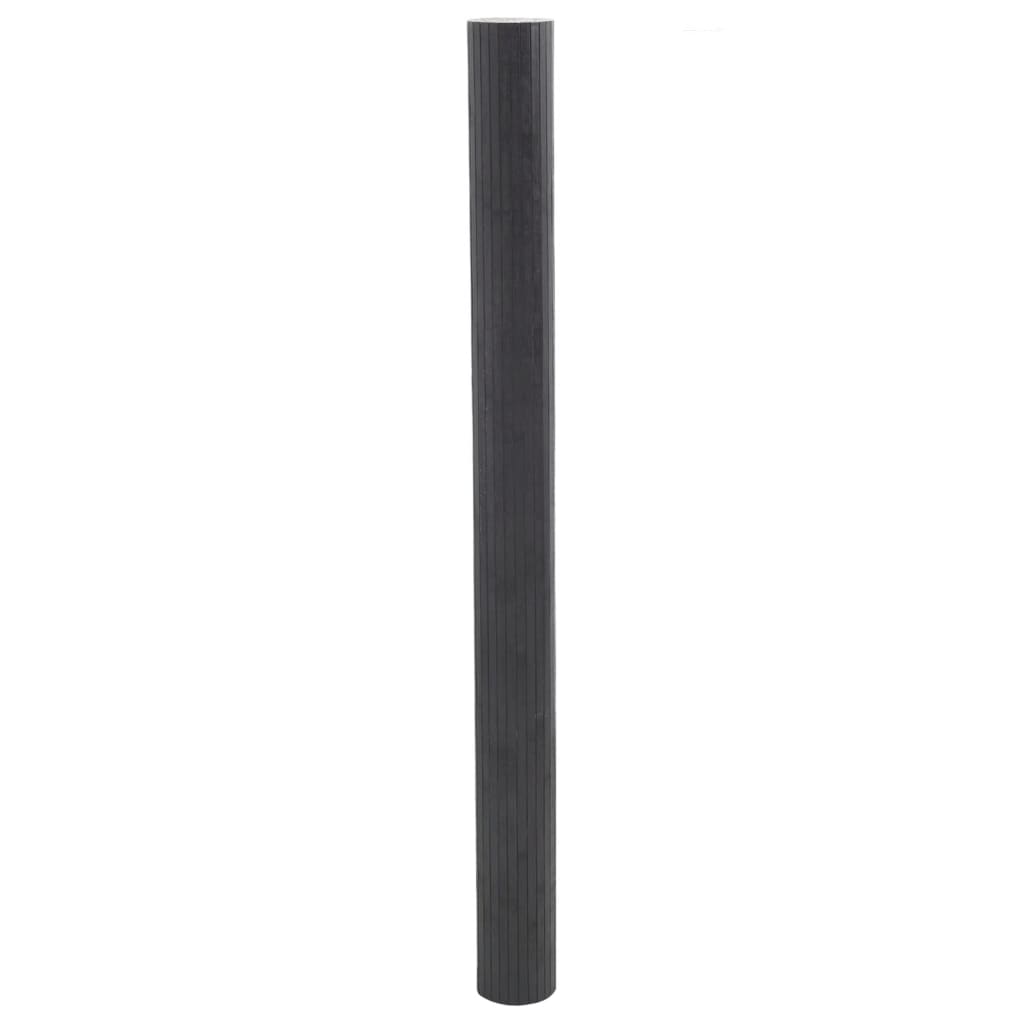 Room Divider Grey 165x400 cm Bamboo