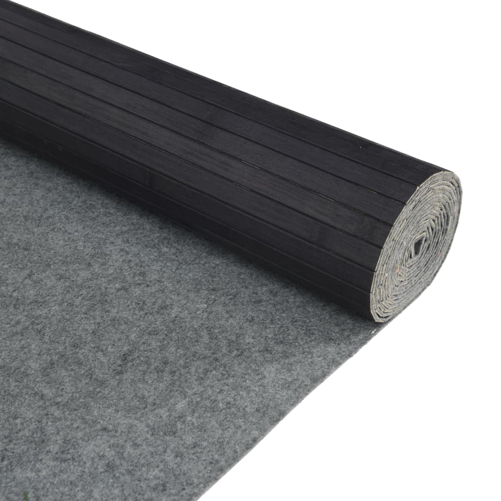 Room Divider Grey 165x400 cm Bamboo