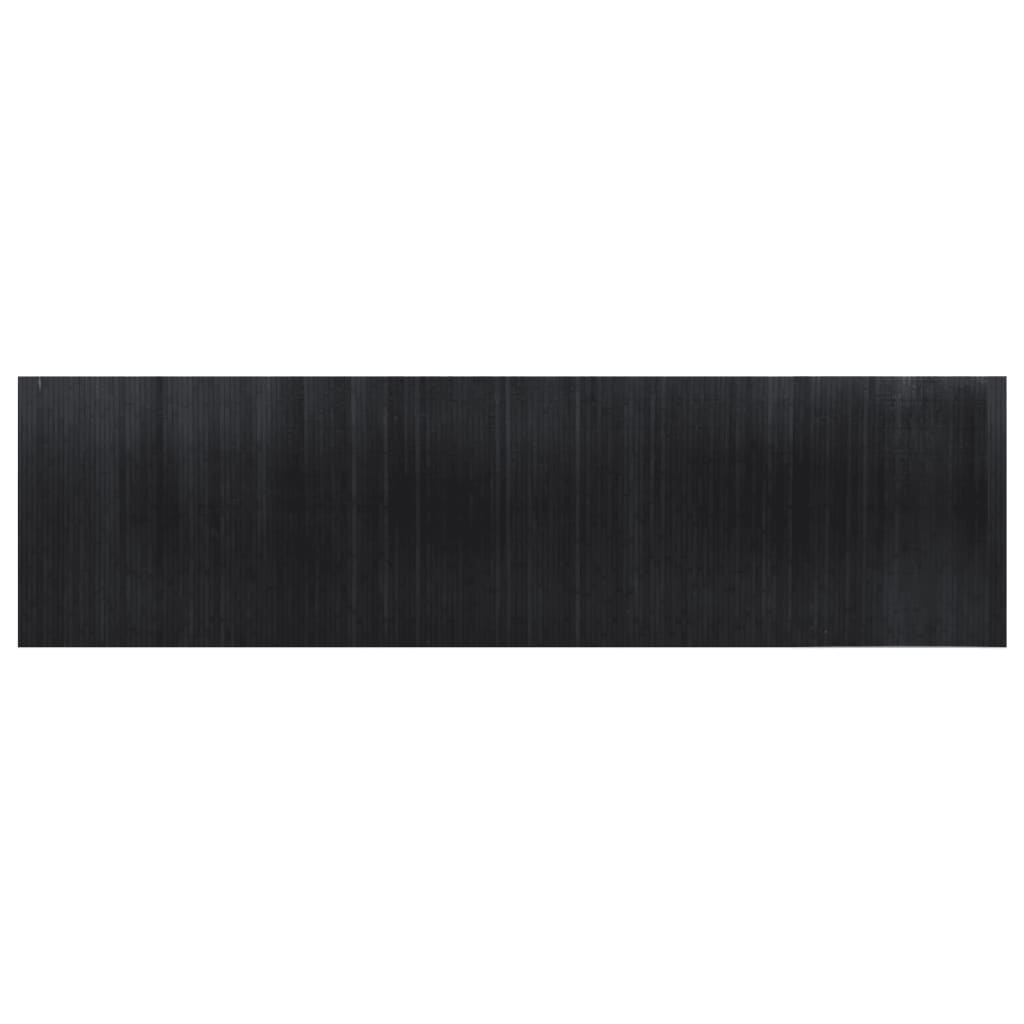 Room Divider Black 165x600 cm Bamboo