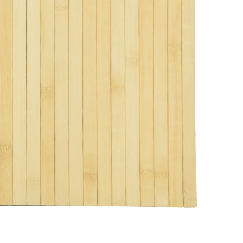 Room Divider Light Natural 165x800 cm Bamboo