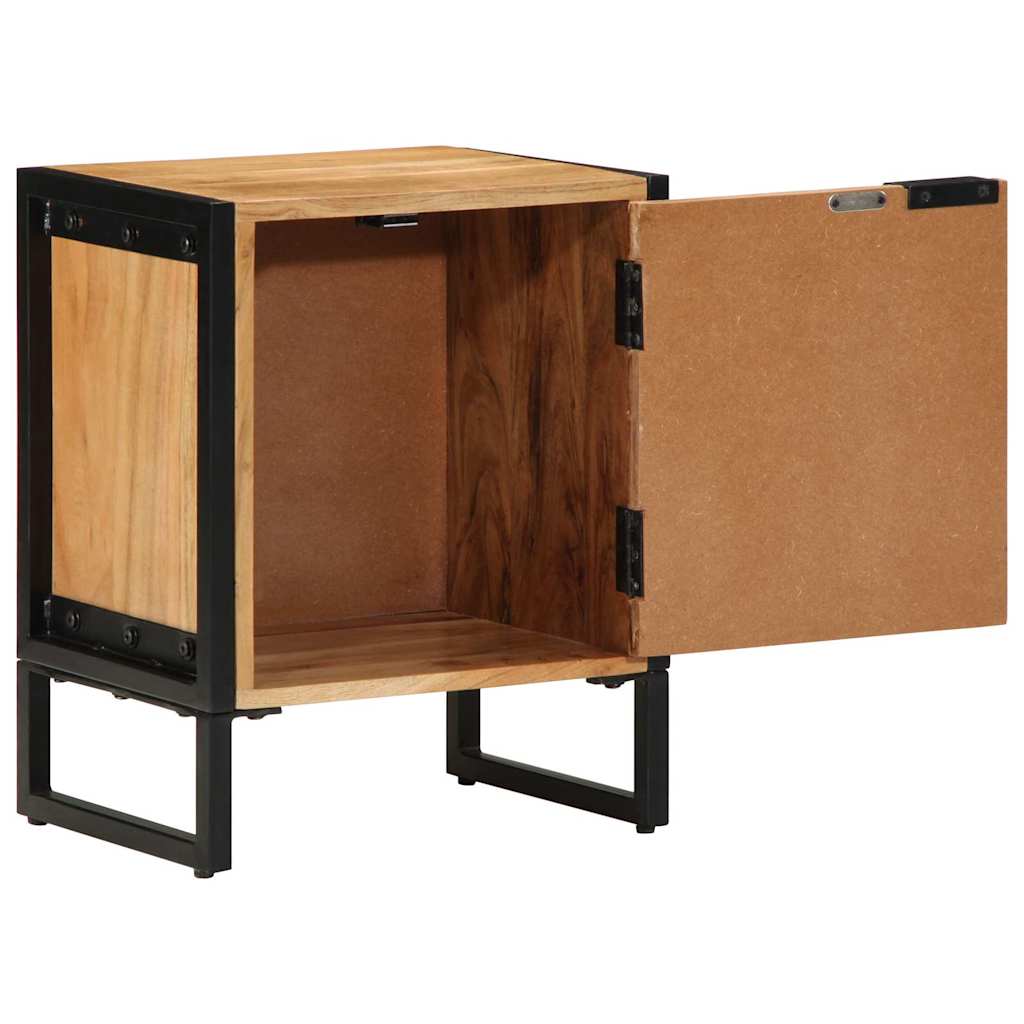 Bedside Cabinet Brown 40 x 30 x 50 cm Solid Acacia wood
