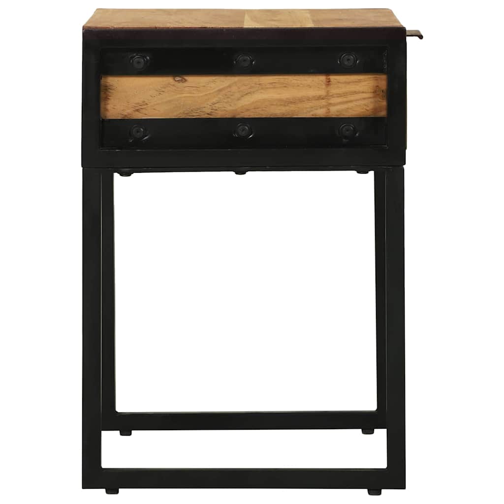 Bedside Cabinet Brown 40 x 35 x 50 cm Solid Acacia wood