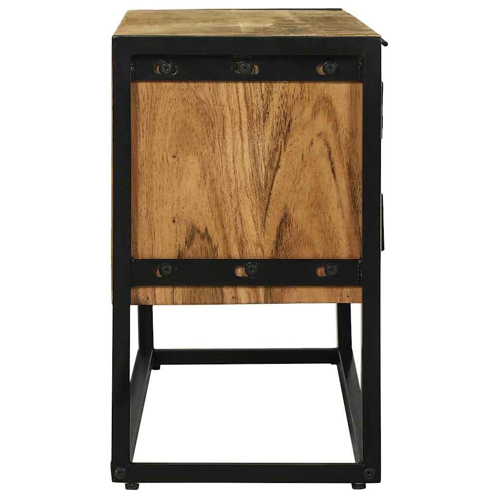 TV Cabinet Brown 110 x 30 x 50 cm Solid Acacia wood