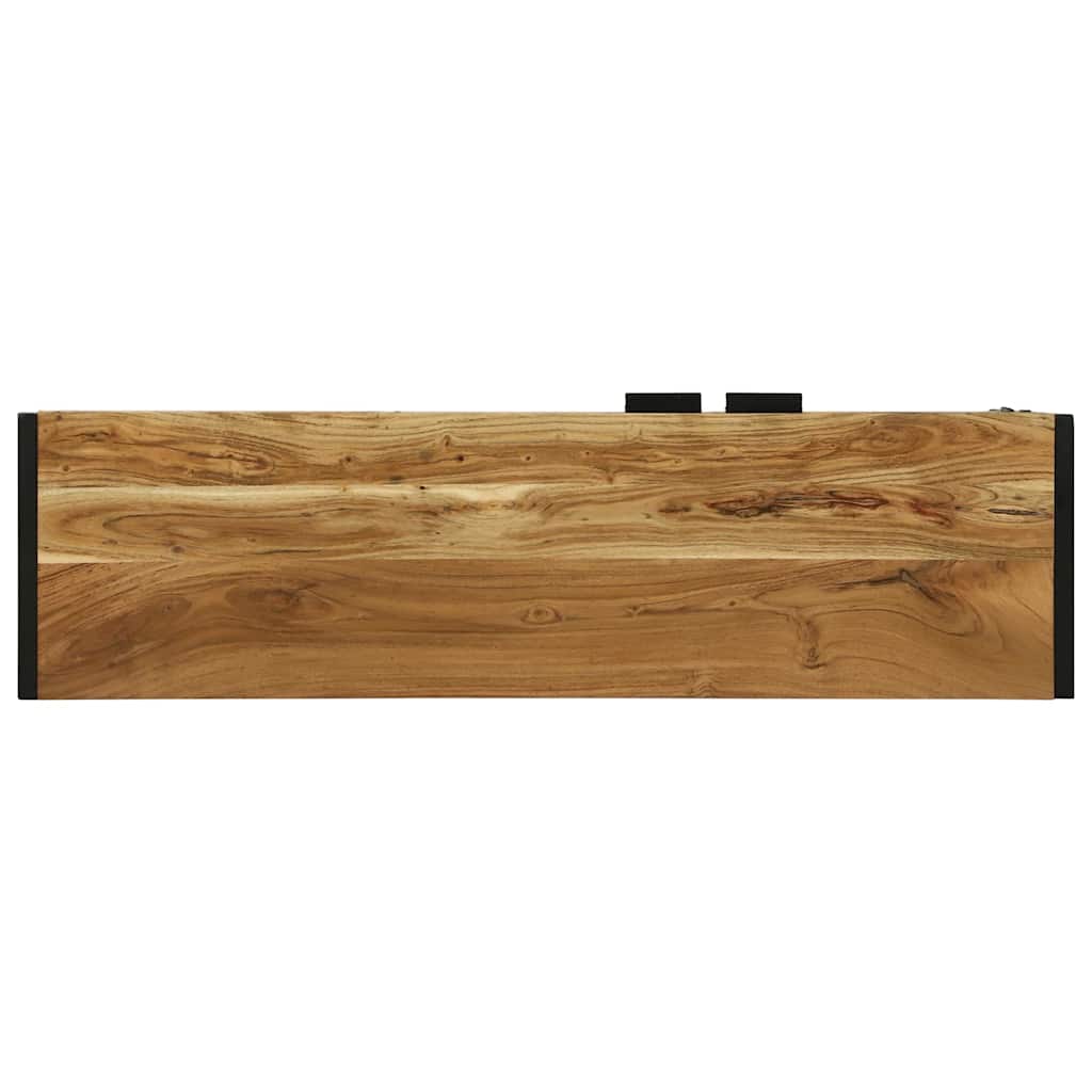 TV Cabinet Brown 110 x 30 x 50 cm Solid Acacia wood