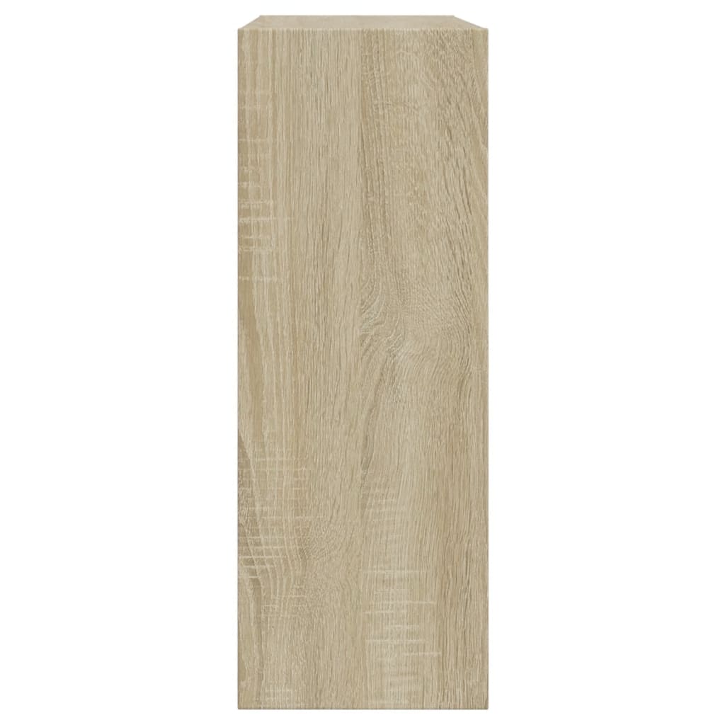Shoe Cabinet Sonoma Oak 60x21x57 cm Engineered Wood