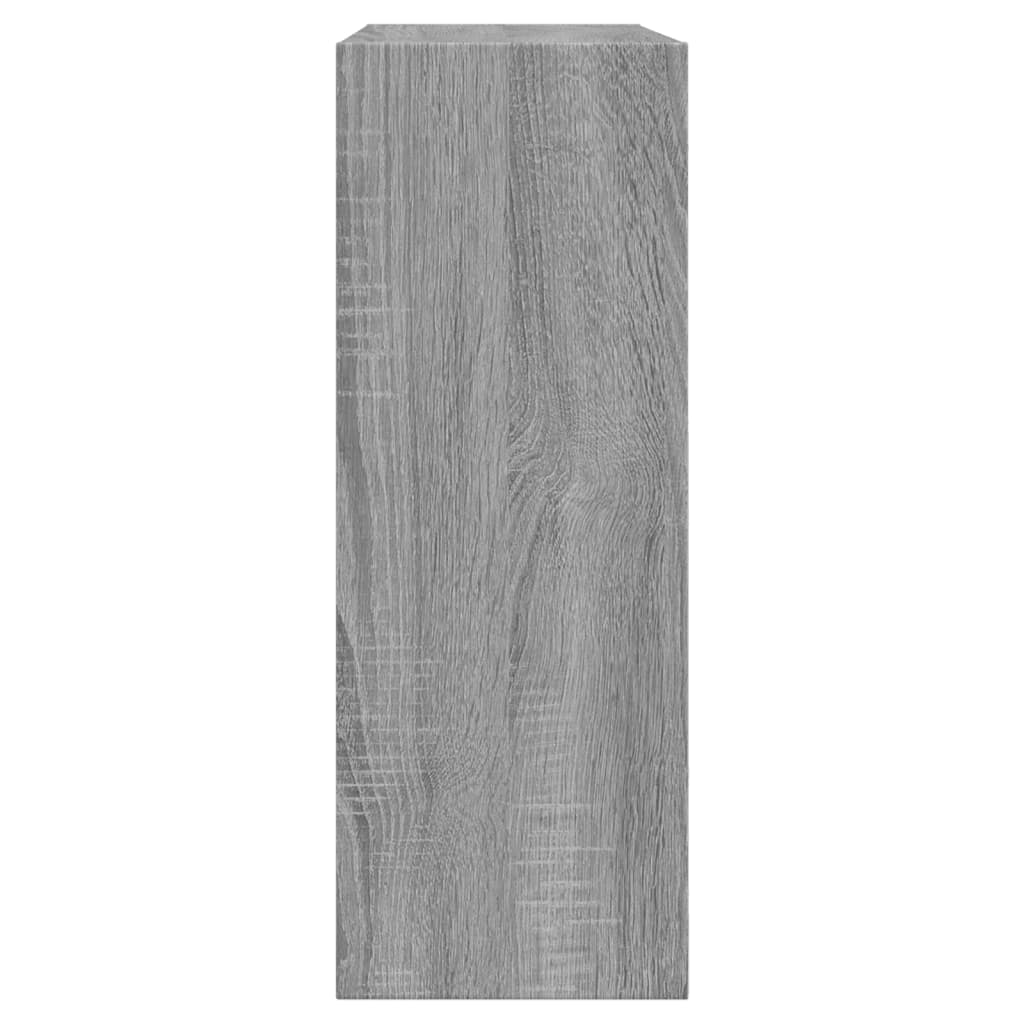 Shoe Cabinet Grey Sonoma 60x21x57 cm Engineered Wood