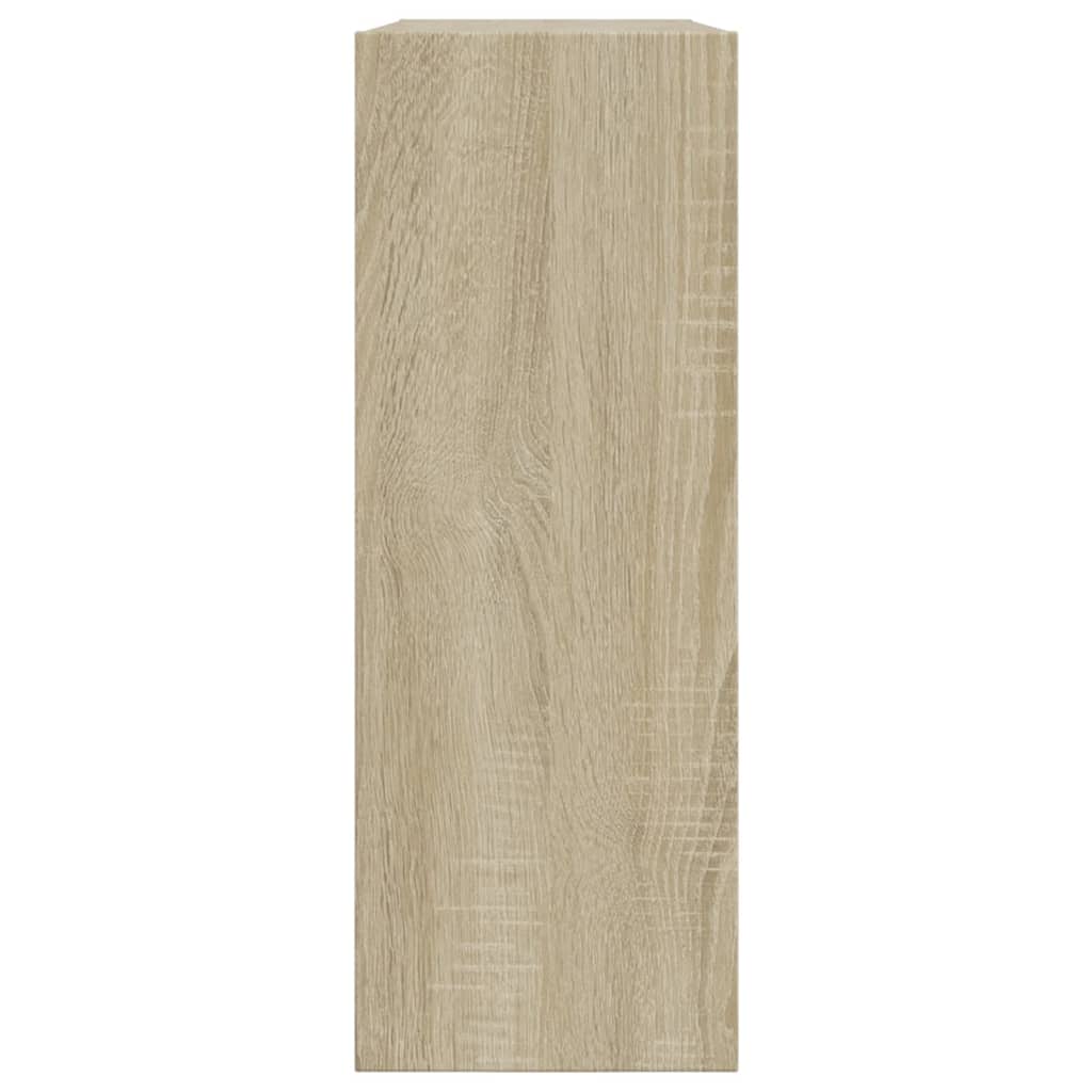 Shoe Cabinet Sonoma Oak 80x21x57 cm Engineered Wood