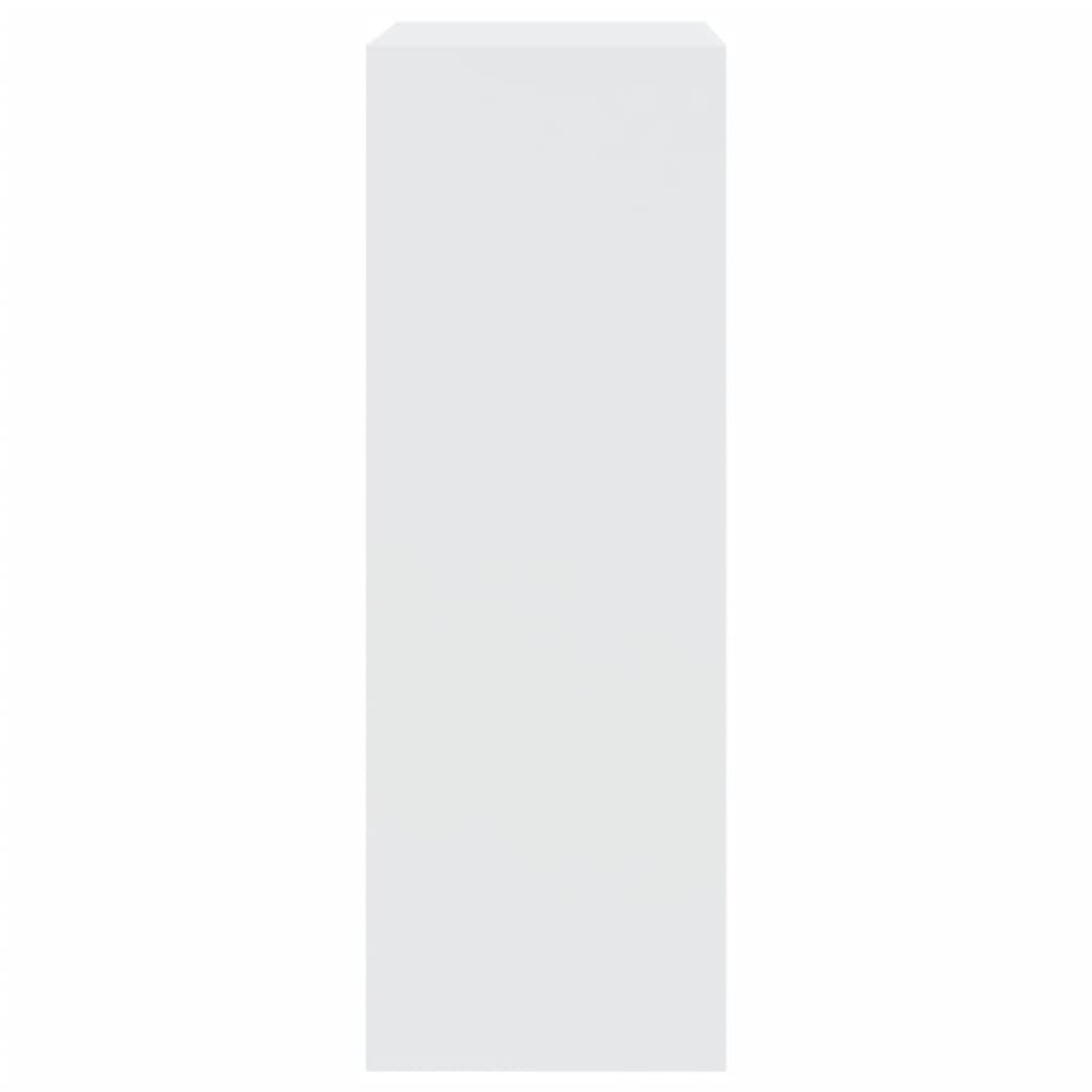 Shoe Cabinet White 60x34x96.5 cm Engineered Wood