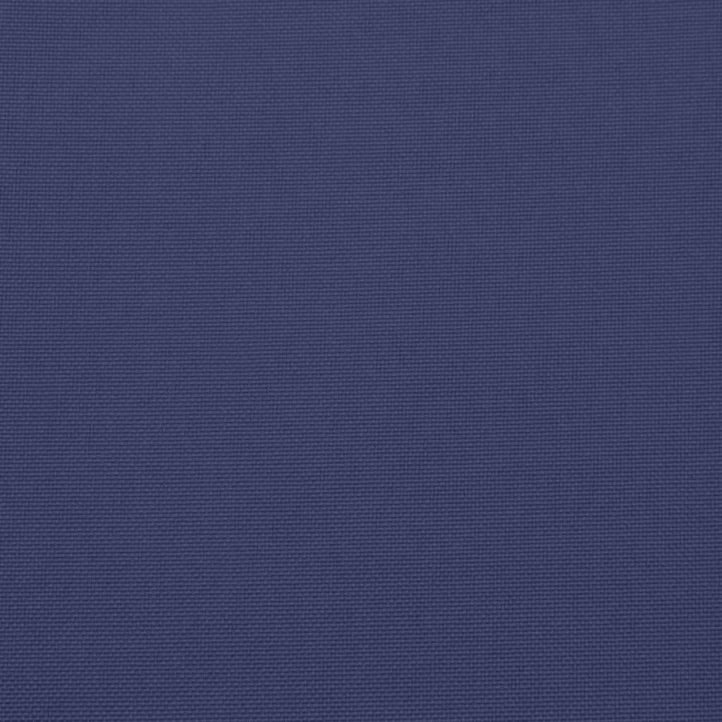 Chair Cushions 2 pcs Navy Blue 40x40x7 cm Oxford Fabric