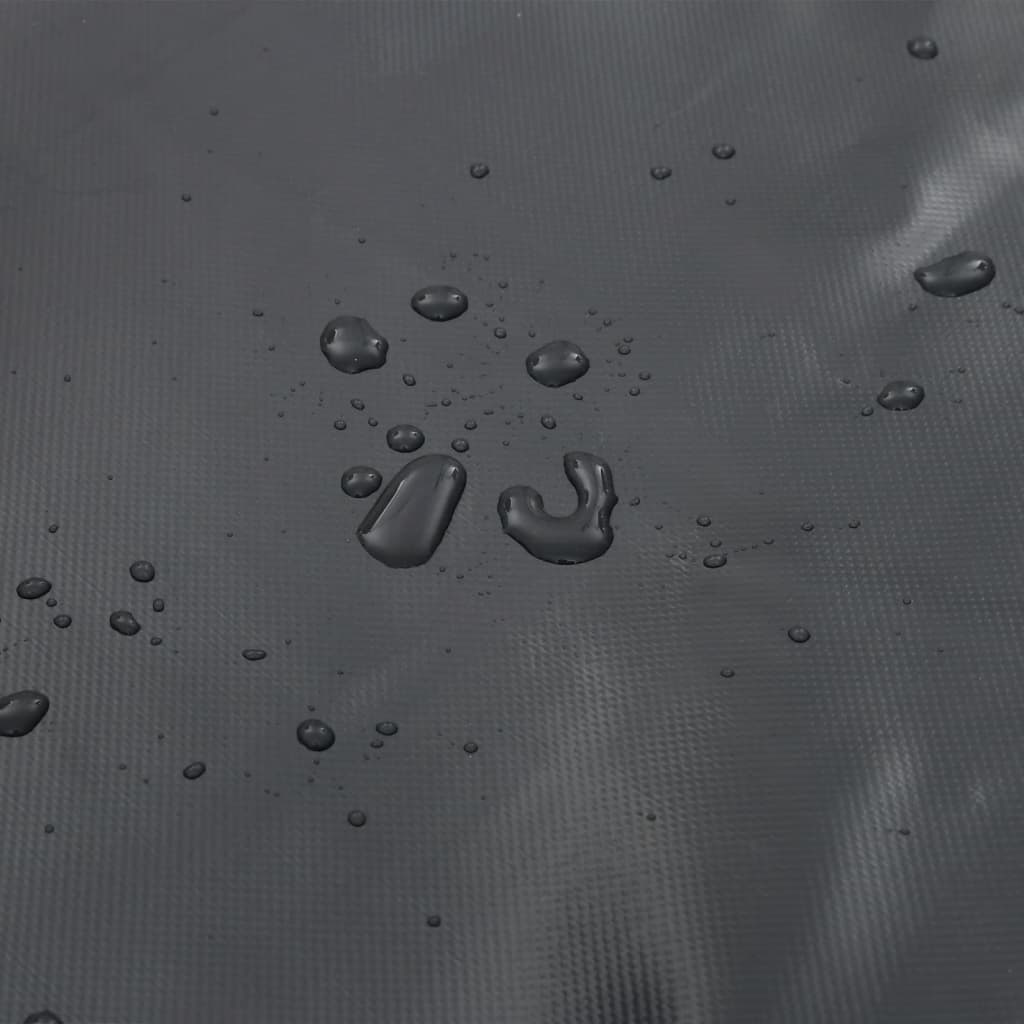 Tarpaulin Black 5x5 m 650 g/m²