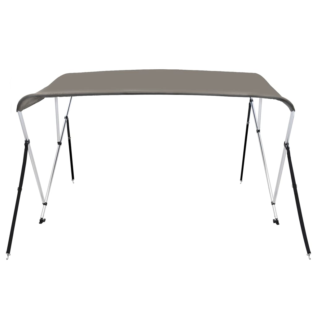 3-bow Bimini Top Grey 183x180x137 cm