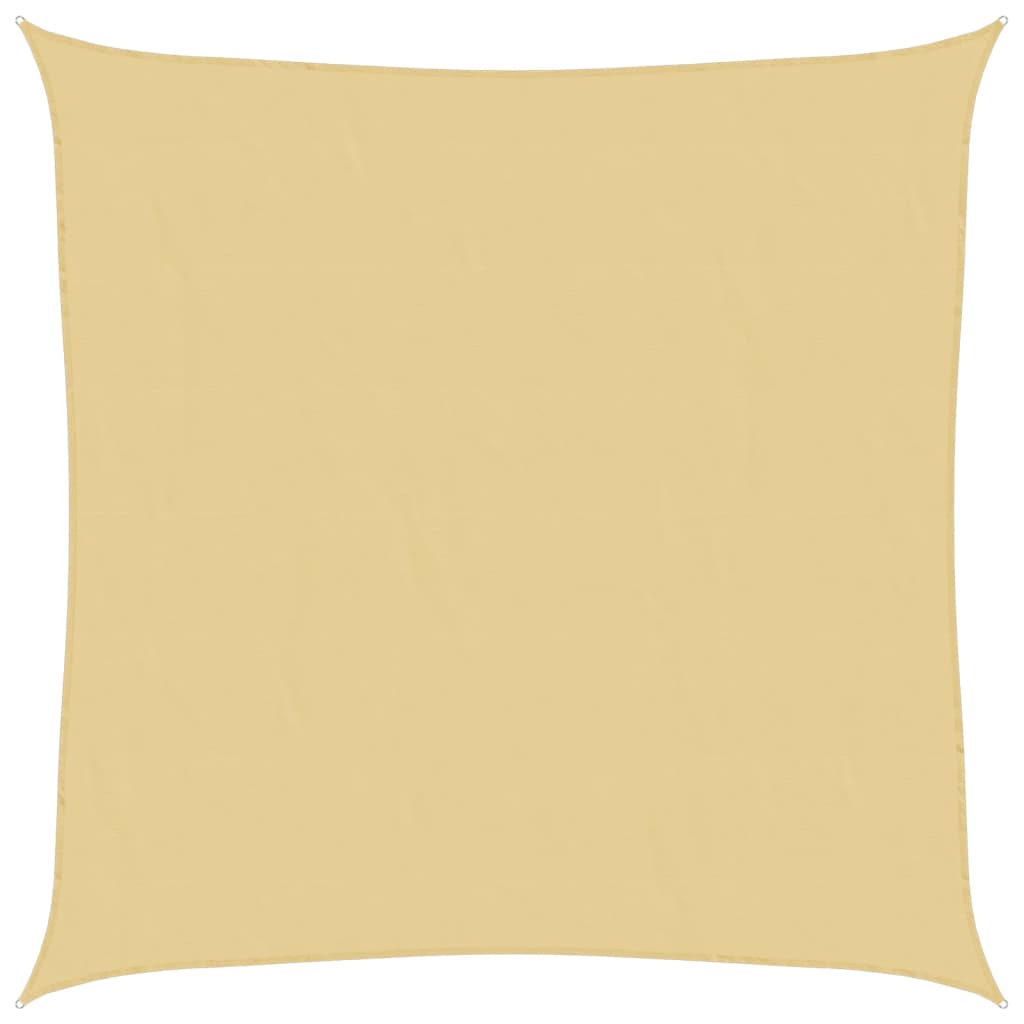 Sun Shade Sail Sand 4.5x4.5 m 100% Polyester Oxford
