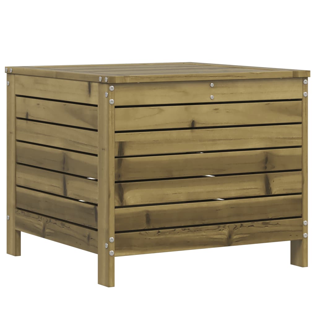 Garden Footstool 62x63.5x53.5 cm Impregnated Wood Pine