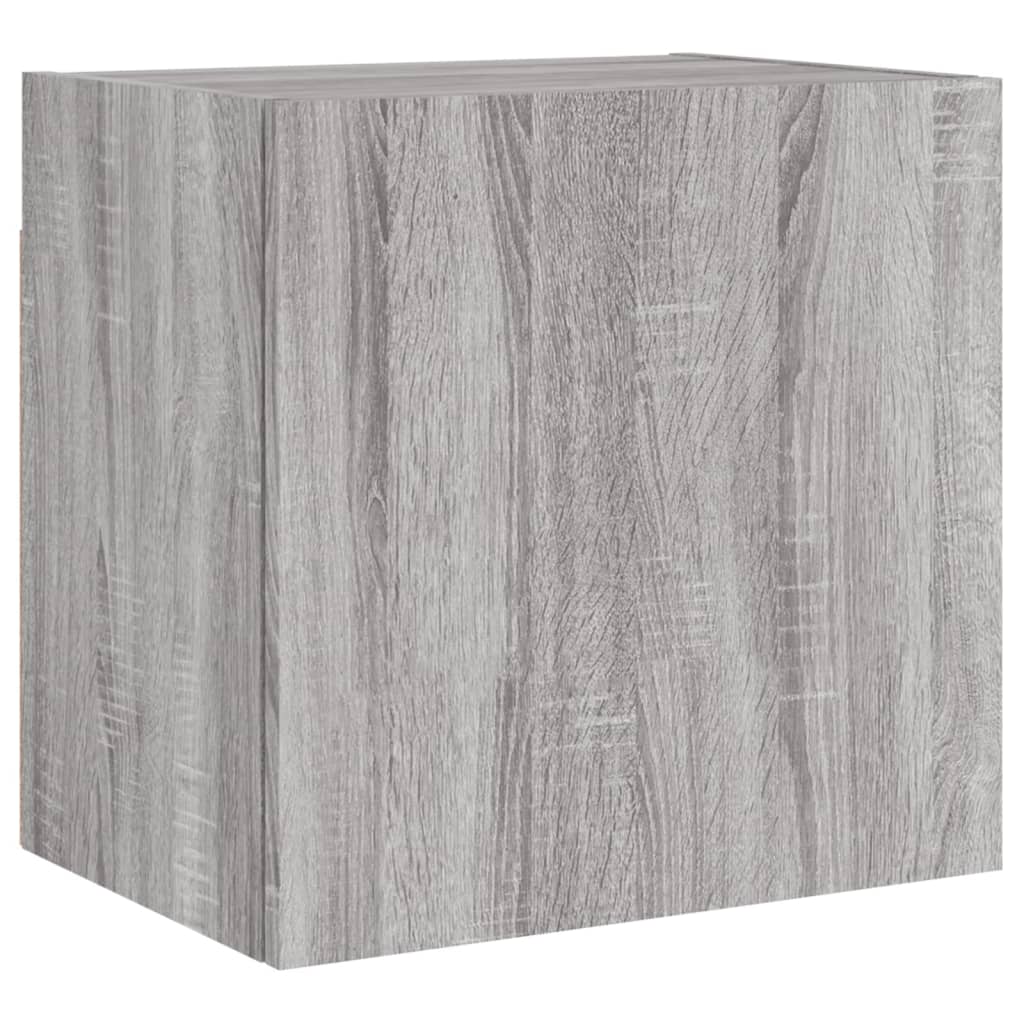 5 Piece TV Wall Units Grey Sonoma Engineered Wood