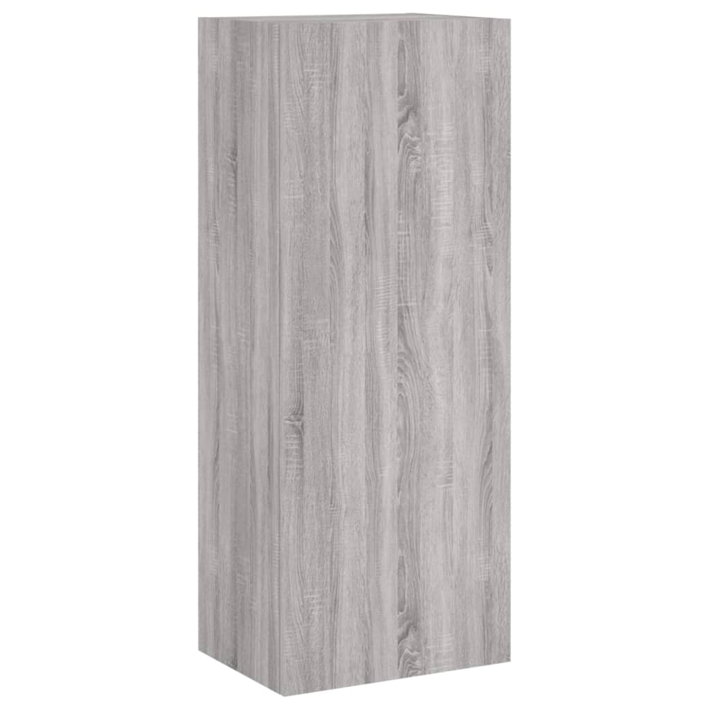 5 Piece TV Wall Units Grey Sonoma Engineered Wood