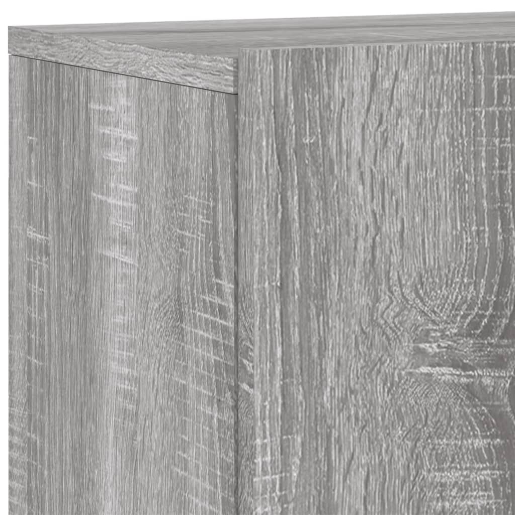 5 Piece TV Wall Units Grey Sonoma Engineered Wood