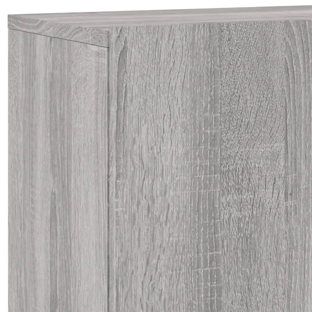 5 Piece TV Wall Units Grey Sonoma Engineered Wood