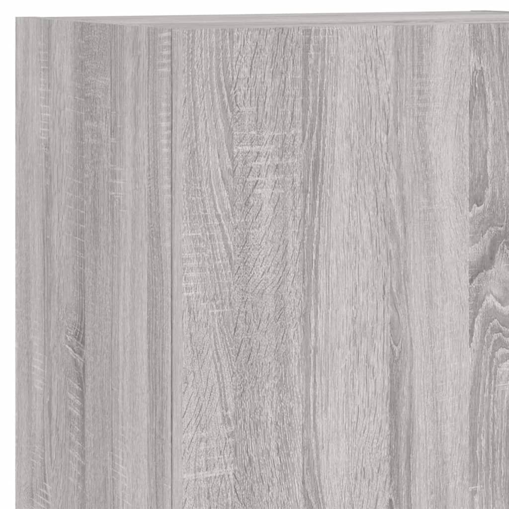 5 Piece TV Wall Units Grey Sonoma Engineered Wood