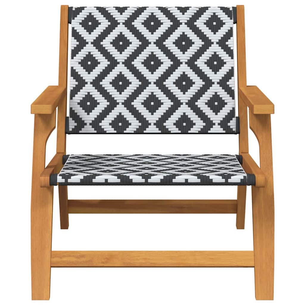 Garden Furniture 2 pcs White 67 x 78 x 73cm Solid Acacia wood