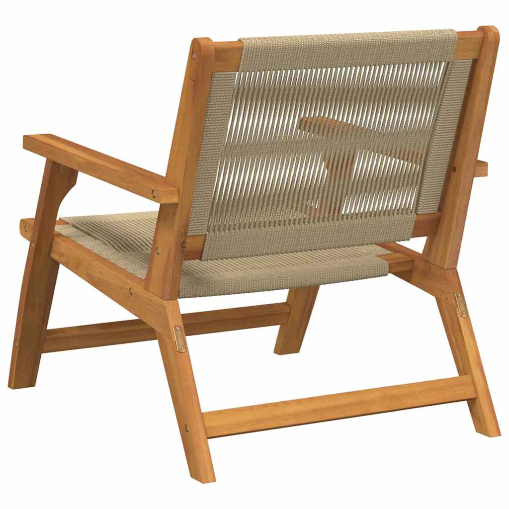 Garden Furniture 2 pcs Beige 78 x 67 x 73cm Solid Acacia wood