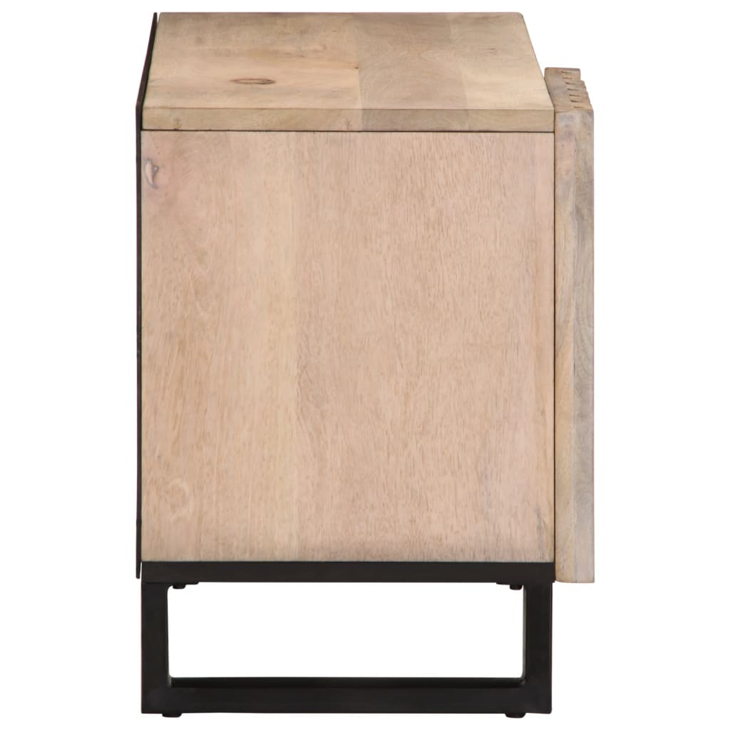 TV Cabinet 80x34x46 cm Solid Wood Mango