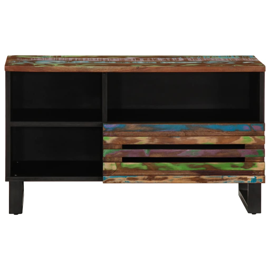 TV Cabinet 80x34x46 cm Solid Wood Acacia